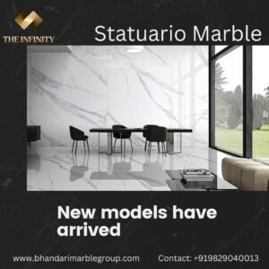 Read more about the article MIX THE COLOURS OF MARBLE ON FLOOR STATUARIO MARBLE WITH GRAY ITALIAN MARBLE