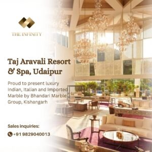 Read more about the article Luxury Taj Aravali Resort by Bhandari Marble Group