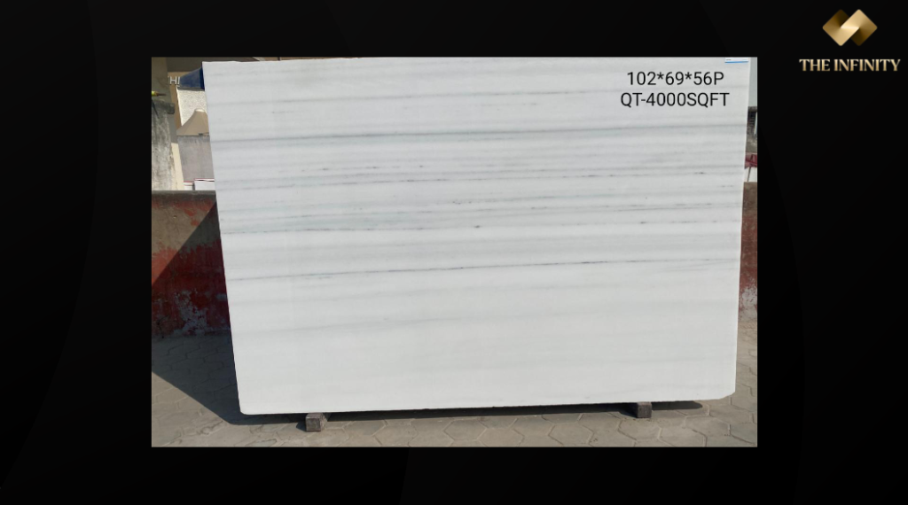 Lasa White Marble