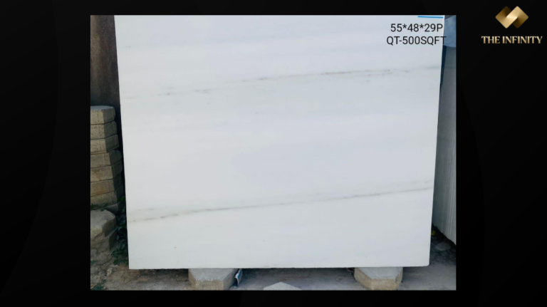 Lasa White Marble