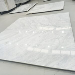 white Statuario marble