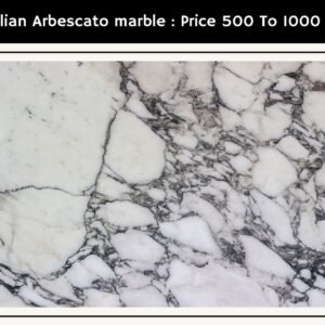 White Arabescato Marble