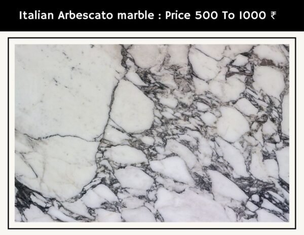 White Arabescato Marble