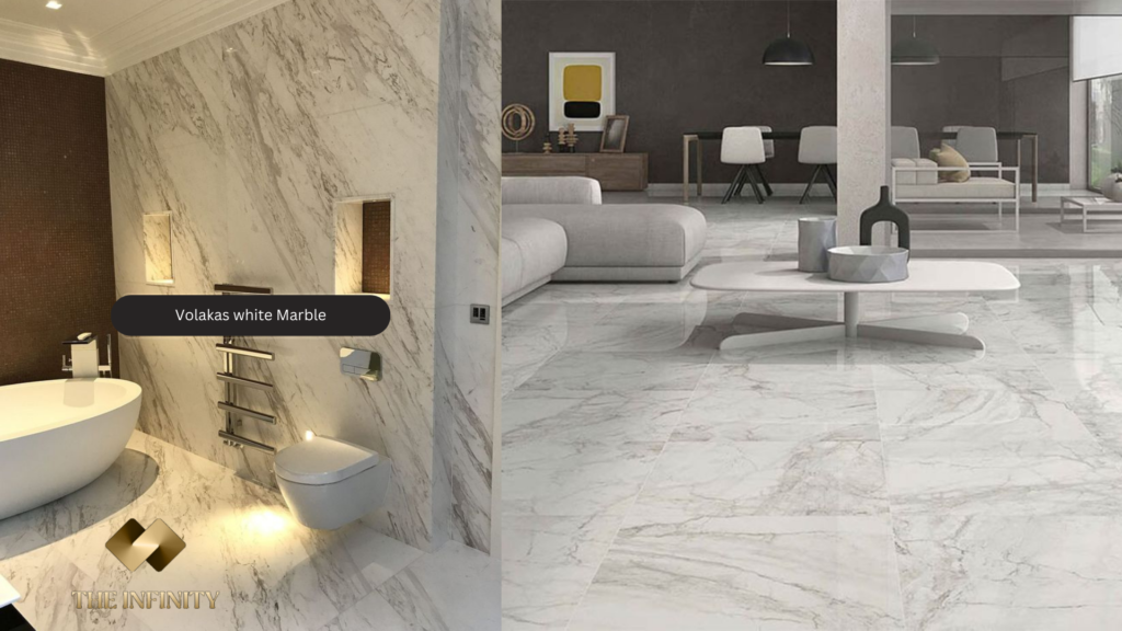 Volakas white marble