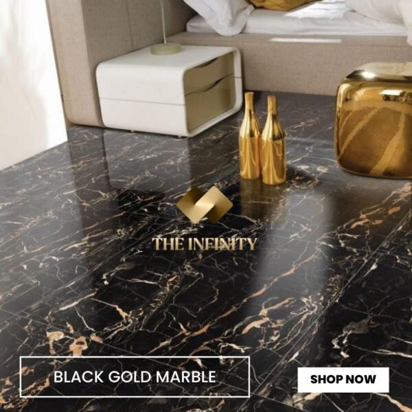 Black Gold Marble