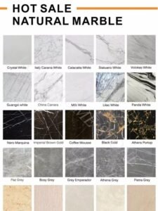 Read more about the article Explore The Exquisite Range Of Italian Marble,Indian Marble