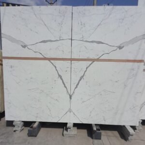 White statuario marble