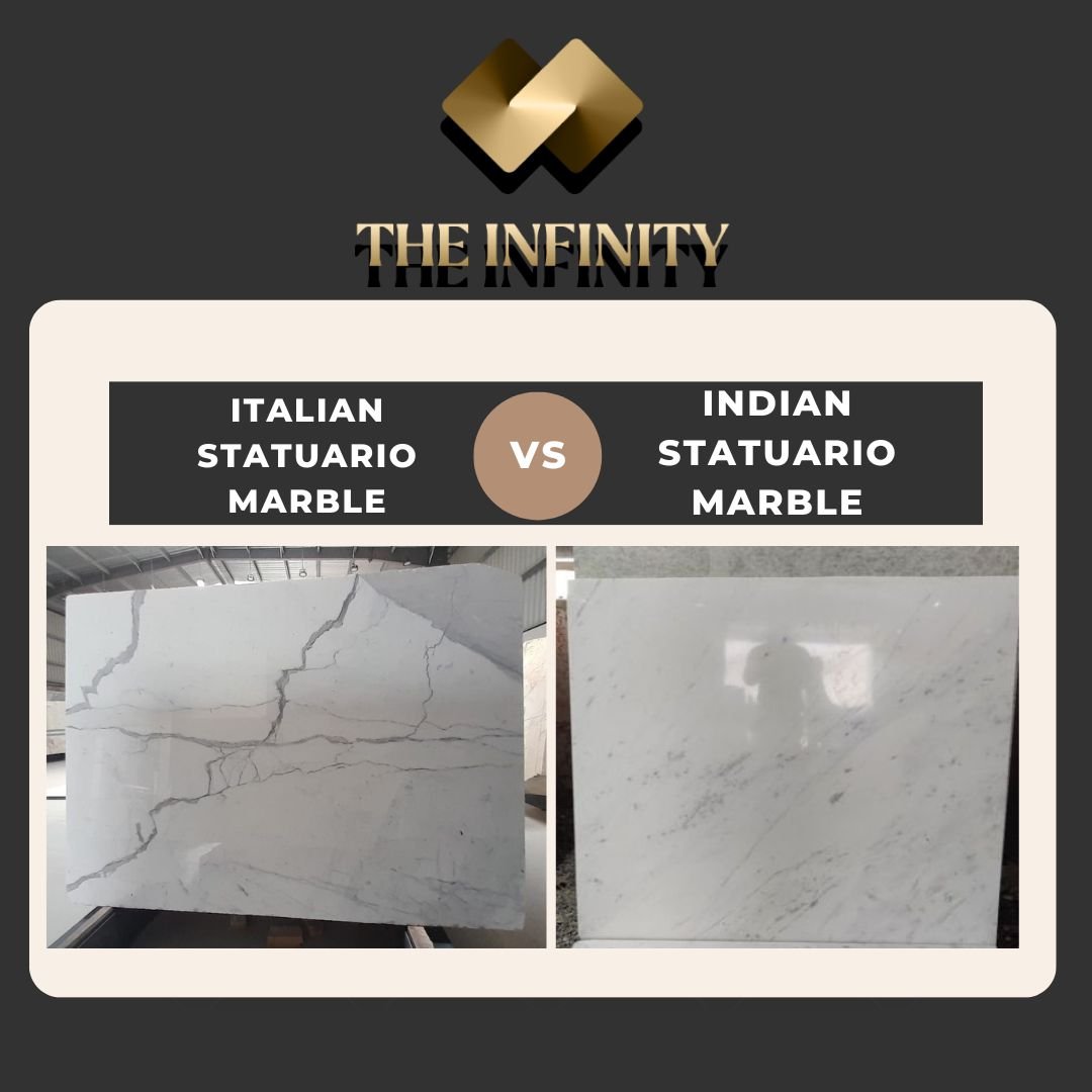 Guide to Italian Statuario Marble vs. Indian Statuario Marble