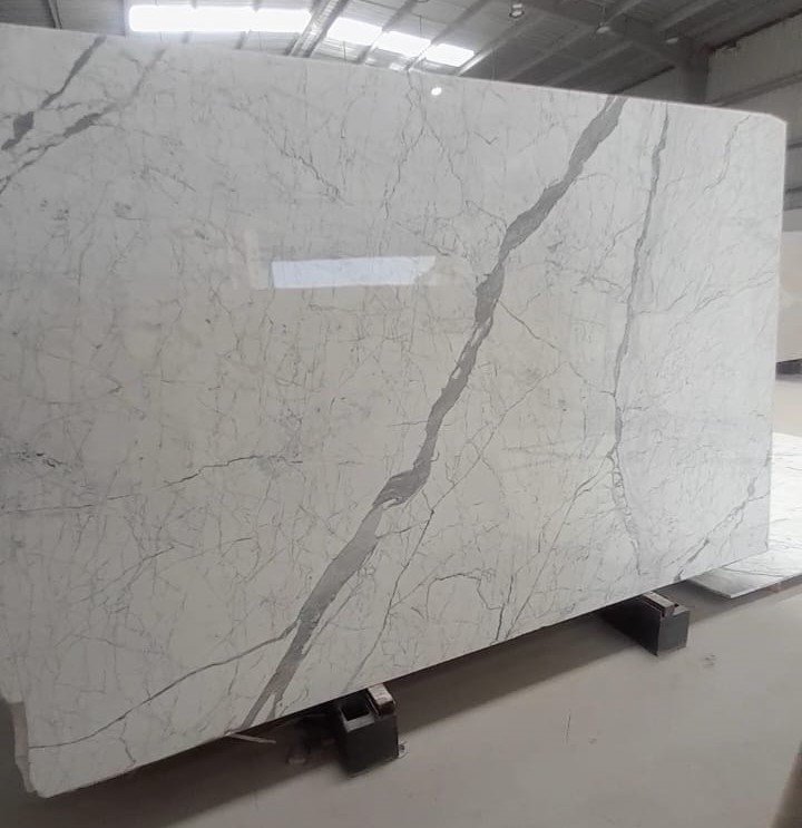 Venatino white marble