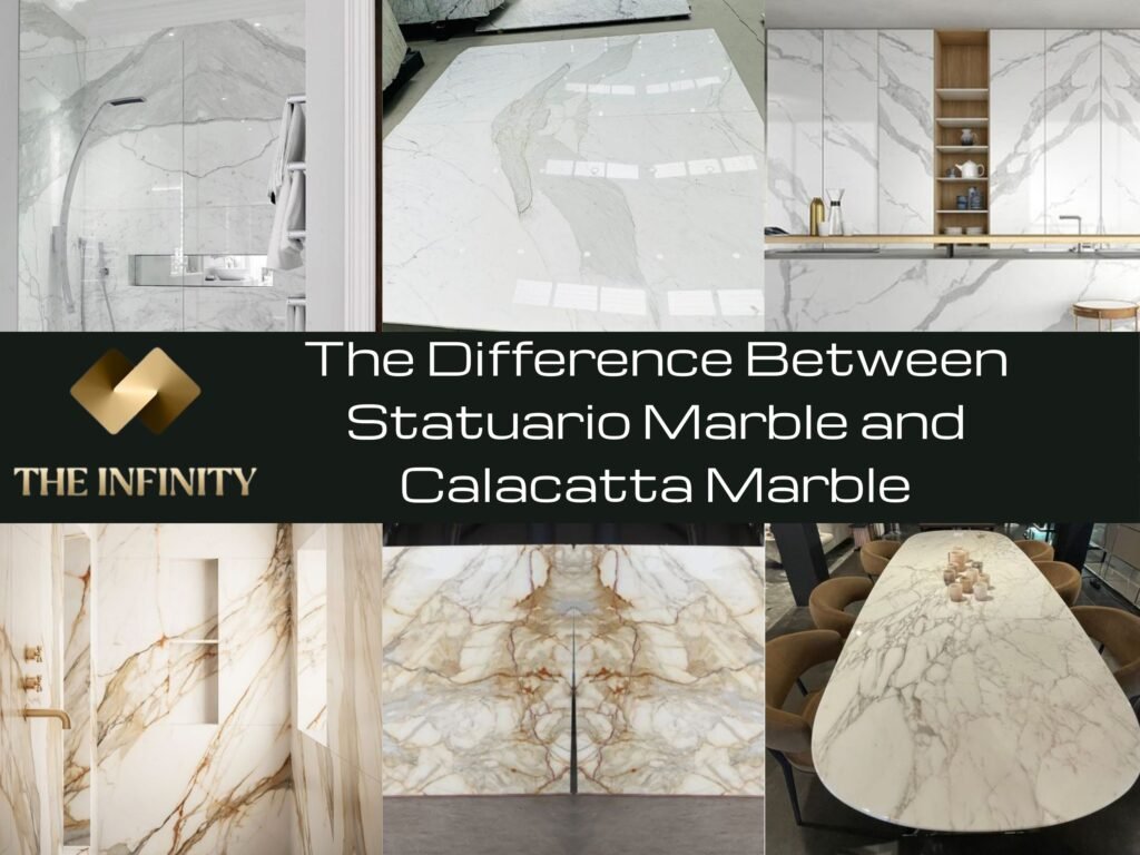 The Difference Between Statuario Marble and Calacatta Marble