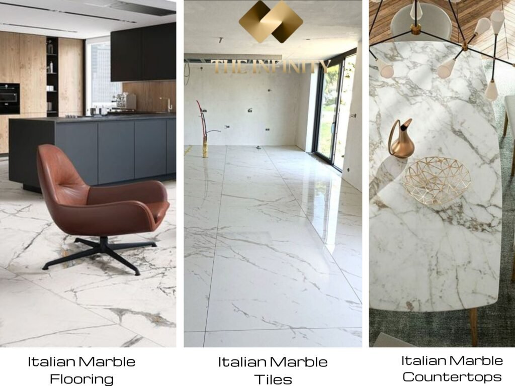 Luxurious Italian Marble for Flooring, Elevation, Decoration, and Countertops
