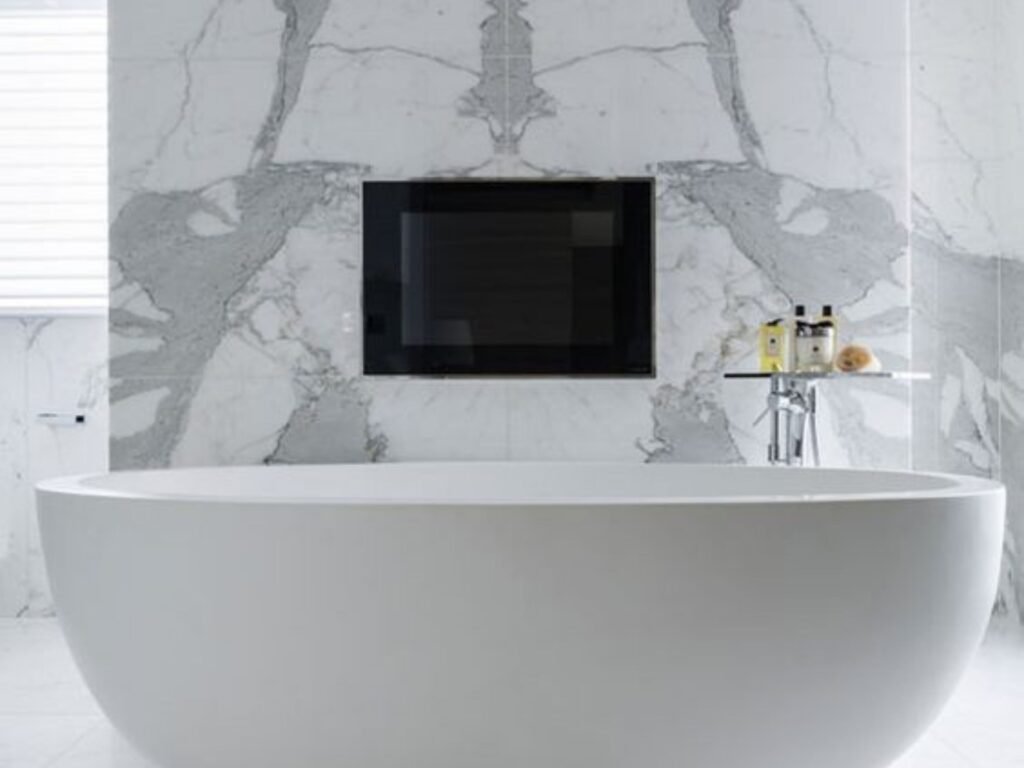 White Italian Statuario Marble