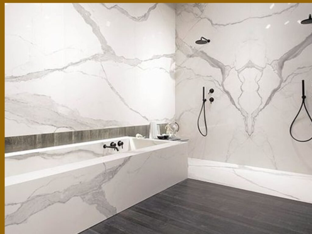 White Italian Statuario Marble