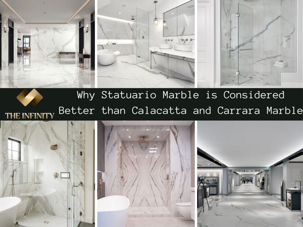 Why Statuario Marble is Considered Better than Calacatta and Carrara Marble
