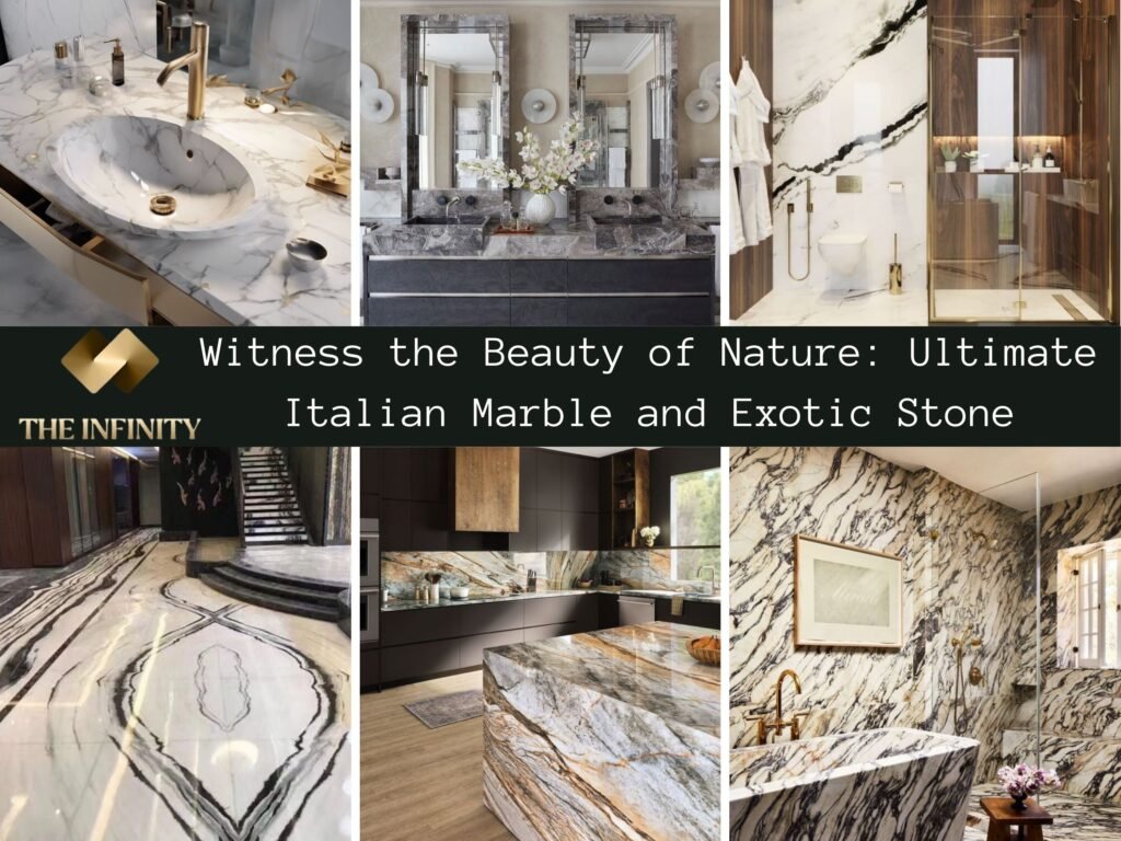 Italian marble and exotic stone