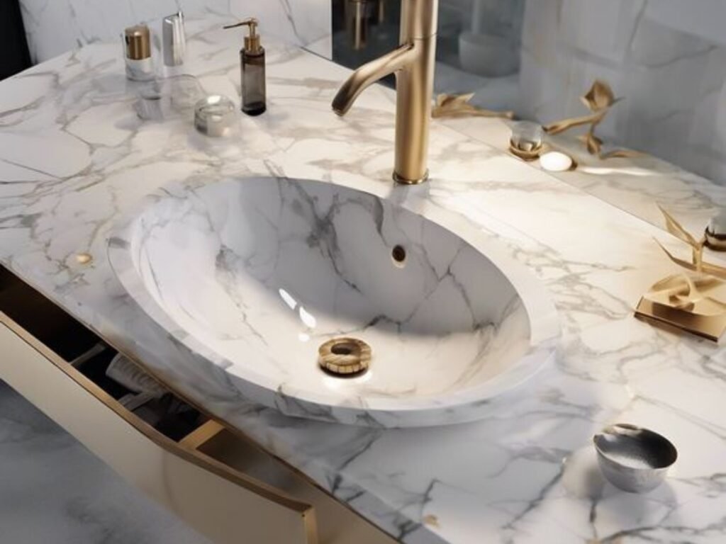 Italian marble and exotic stone