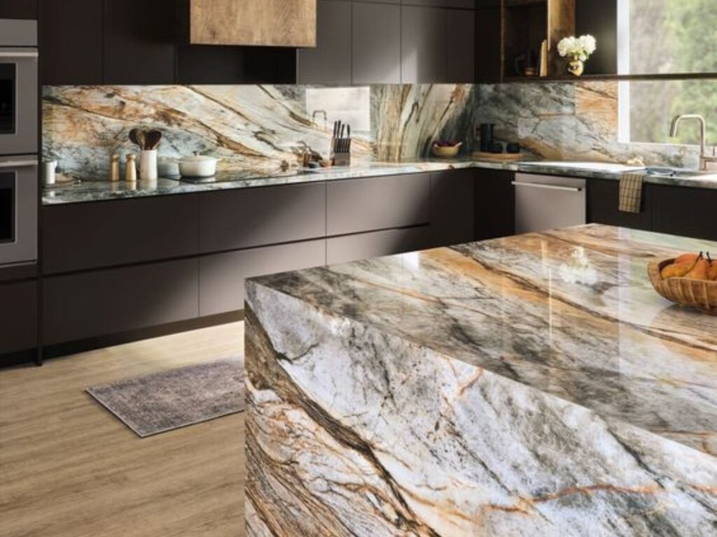 Italian marble and exotic stone