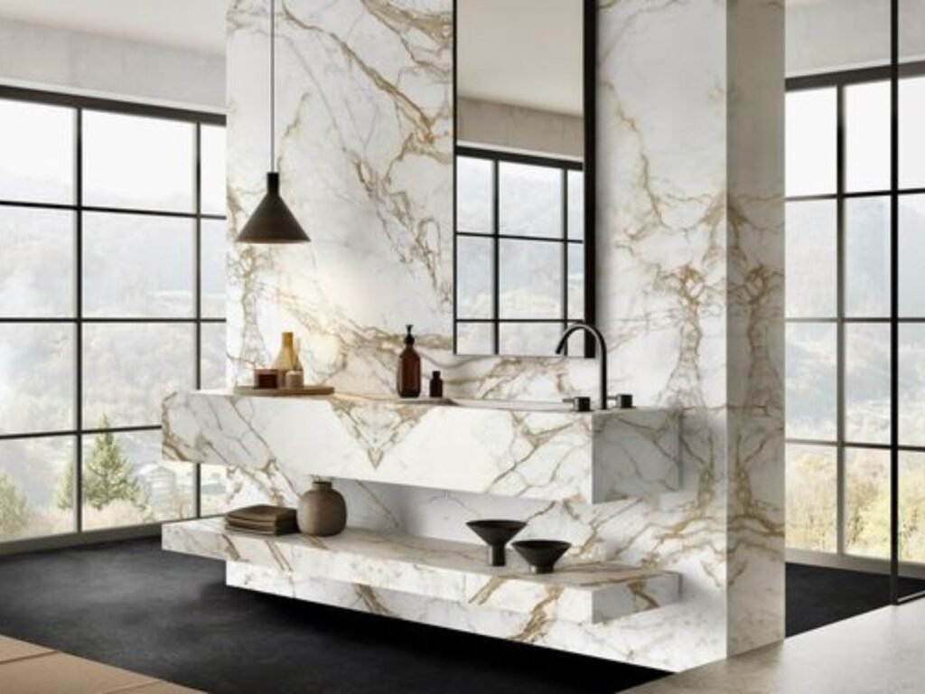 Italian marble and exotic stone