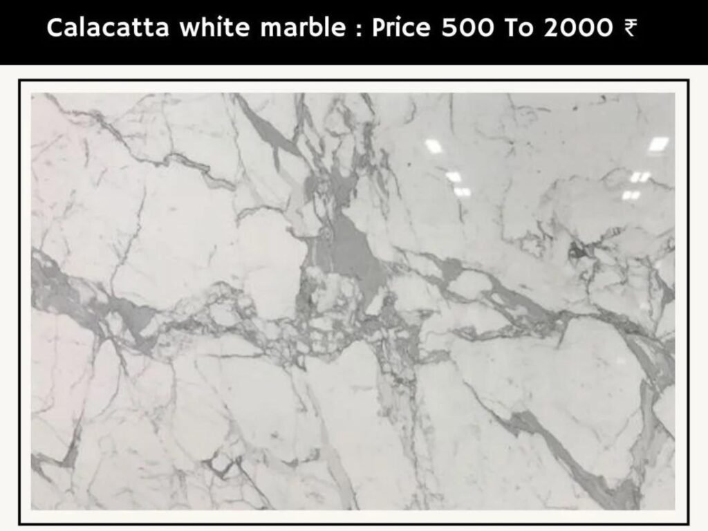 White and Grey Marble 