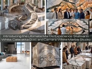 Read more about the article Introducing the Ultimate Marble Experience: Statuario White, Calacatta Gold, and Carrara White Marble Studio from The Infinity Marble by Bhandari Marble Group