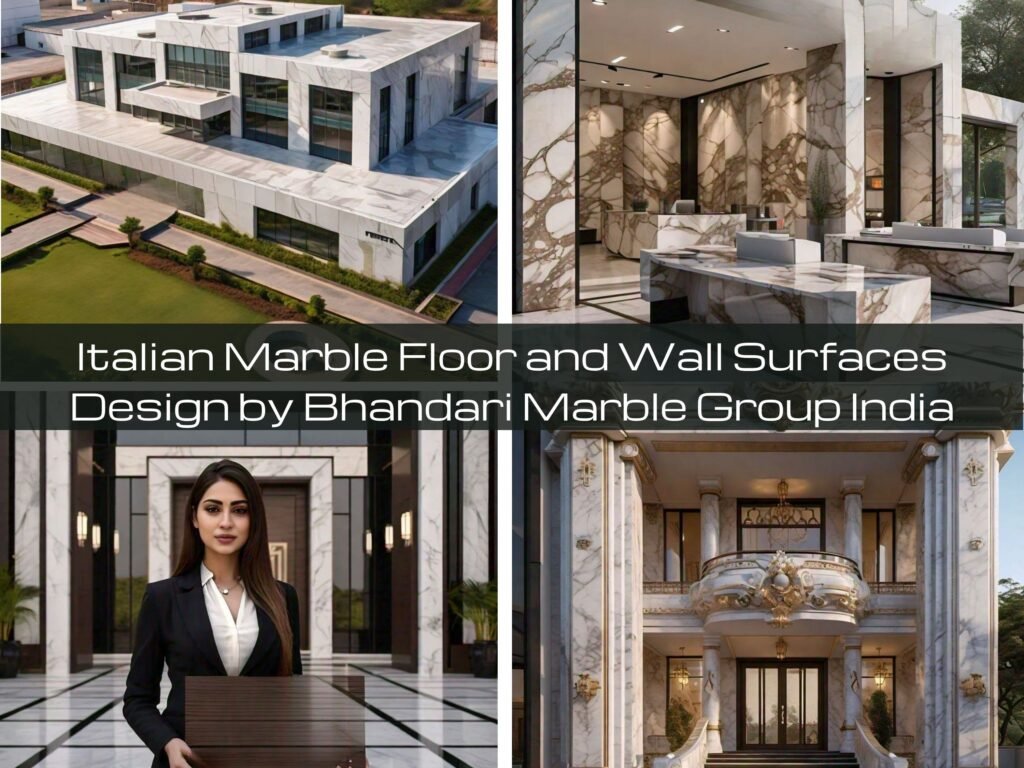 Italian Marble Floor and Wall Surfaces Design