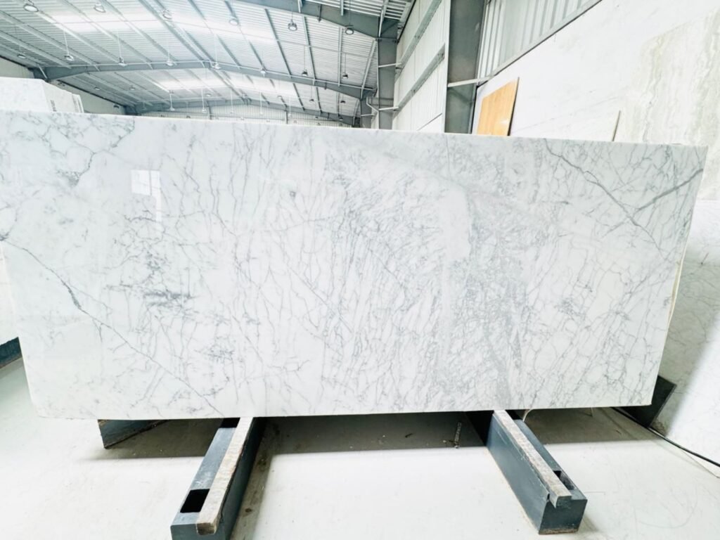 White and Grey Marble 